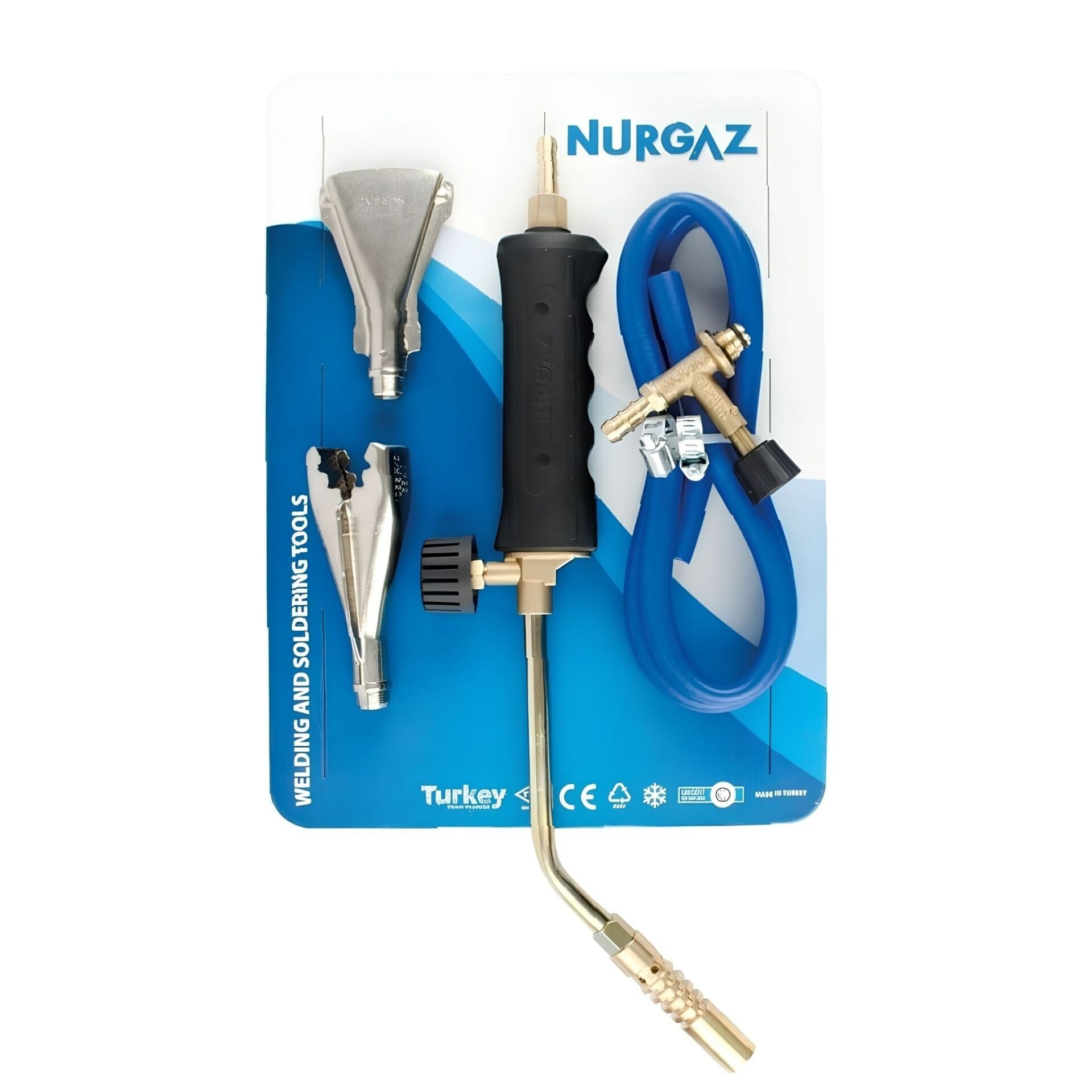 NURGAZ Propan Tutamak İkili Takım 17 mm – 22 mm