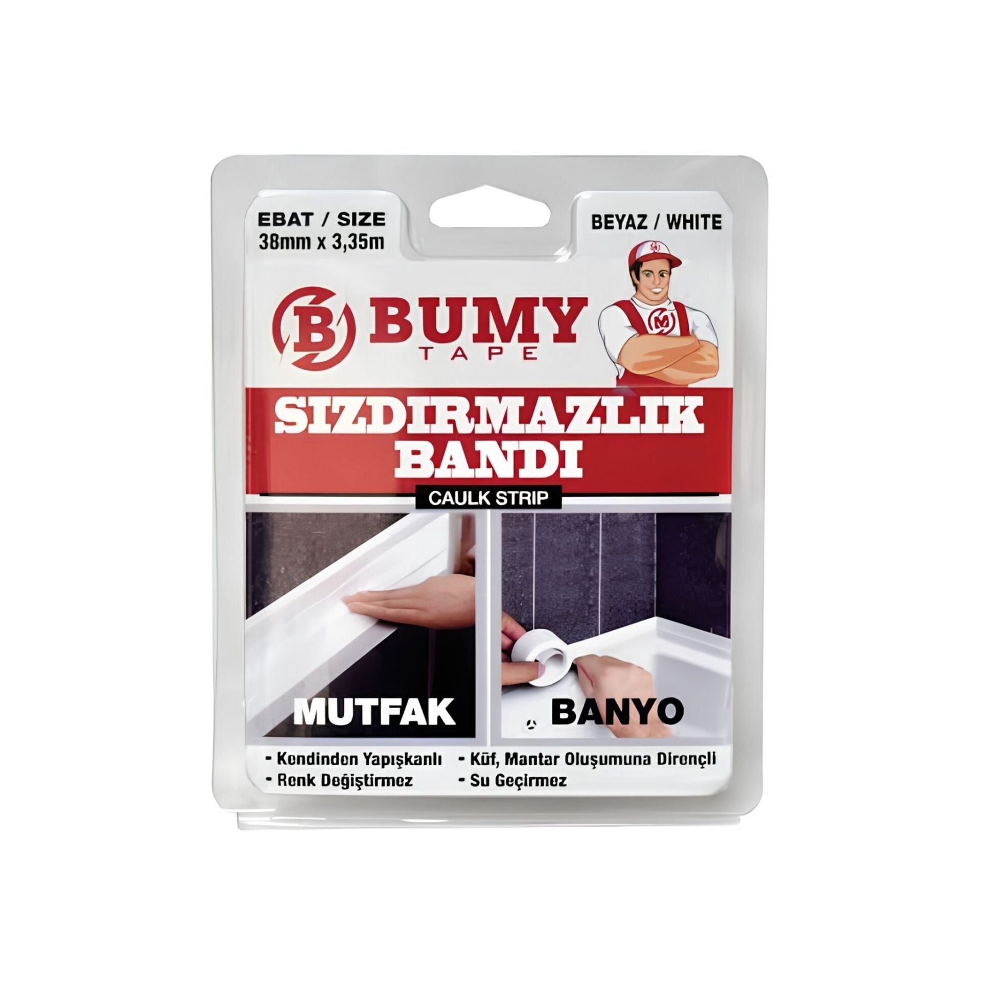 BUMY Sızdırmazlık Bandı 38 mm × 3,35 m