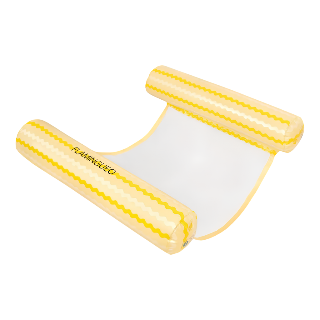 Flamingueo Fileli Şişme Havuz Hamak Boogie Yellow