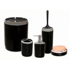 Primanova Lima XL Banyo Seti Siyah