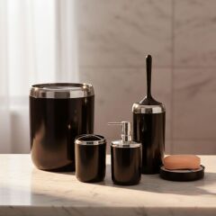 Primanova Lima XL Banyo Seti Siyah