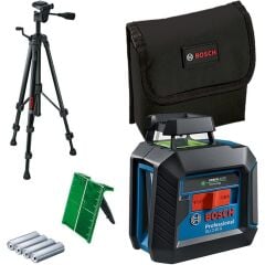Bosch GLL 2-20 G + BT 150 – 360° Yeşil Lazer Terazi Set