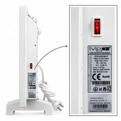 İvigo Elektrikli Panel Konvektör Isıtıcı Manuel 2000 Watt Beyaz ( Askı Aparatı Dahil )