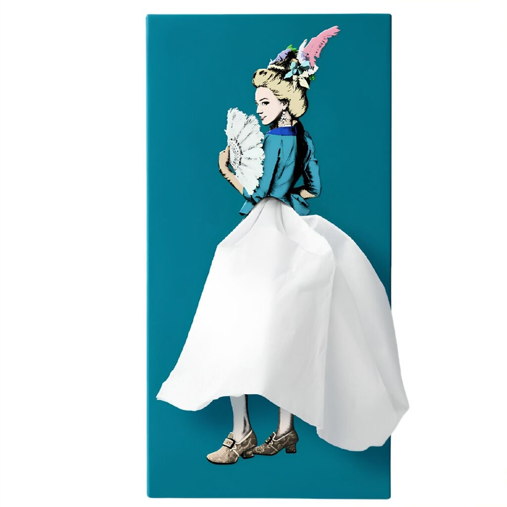 Spextrum Tissue Up Girl Marie Antoinette Peçetelik Lacivert