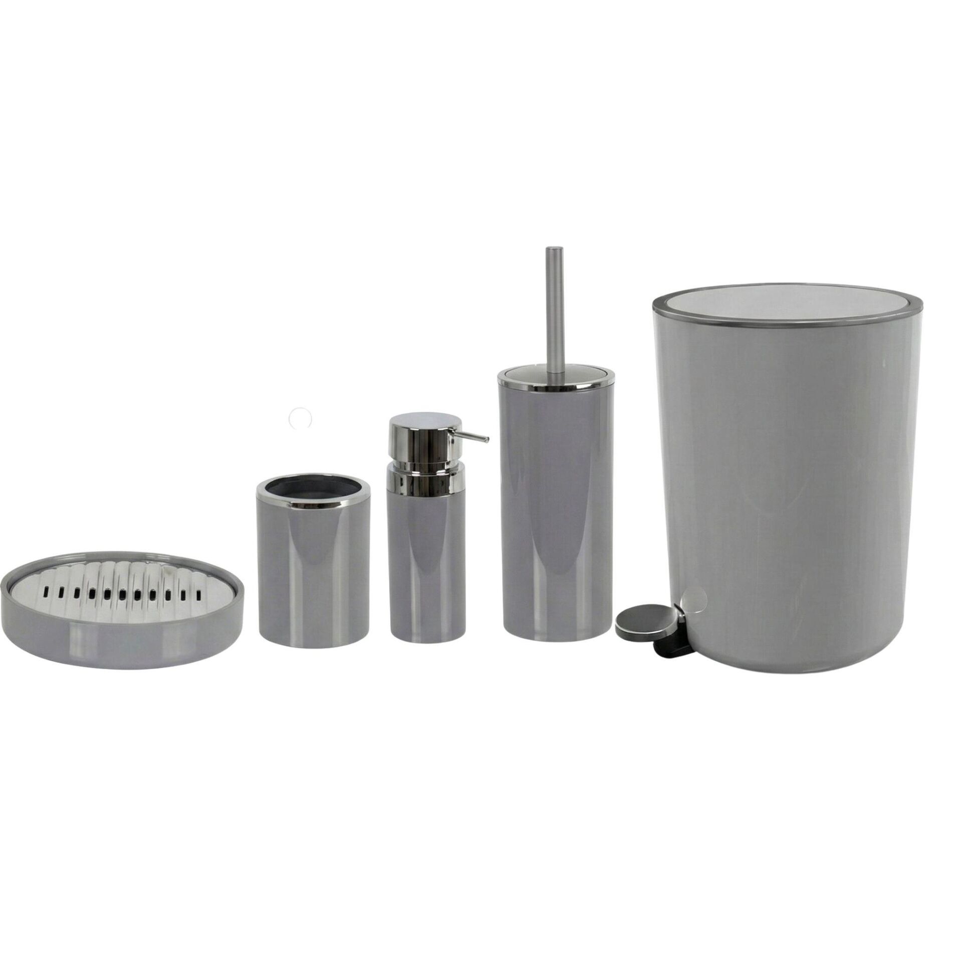 Primanova Lenox Banyo Seti Gri