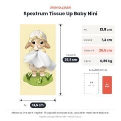 Spextrum Tissue Up Baby Nini Peçetelik Bej