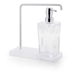 Primanova Luna Mutfak Sıvı Sabunluk Şeffaf M-E56-1