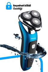 Goldmaster Centilmen Esnek Oynar Başlıklı Led Ekranlı IPX6 Islak Kuru Su Geçirmez Tıraş Makinesi