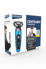 Goldmaster Centilmen Esnek Oynar Başlıklı Led Ekranlı IPX6 Islak Kuru Su Geçirmez Tıraş Makinesi