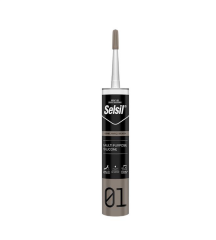 Sel-Sil Silikon Şeffaf 280 Gr.