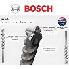 Bosch SDS Max-4 Delici Ucu 30x520 mm