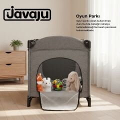 Javaju Anne Yanı ve Oyun Parkı 70x110 Gri