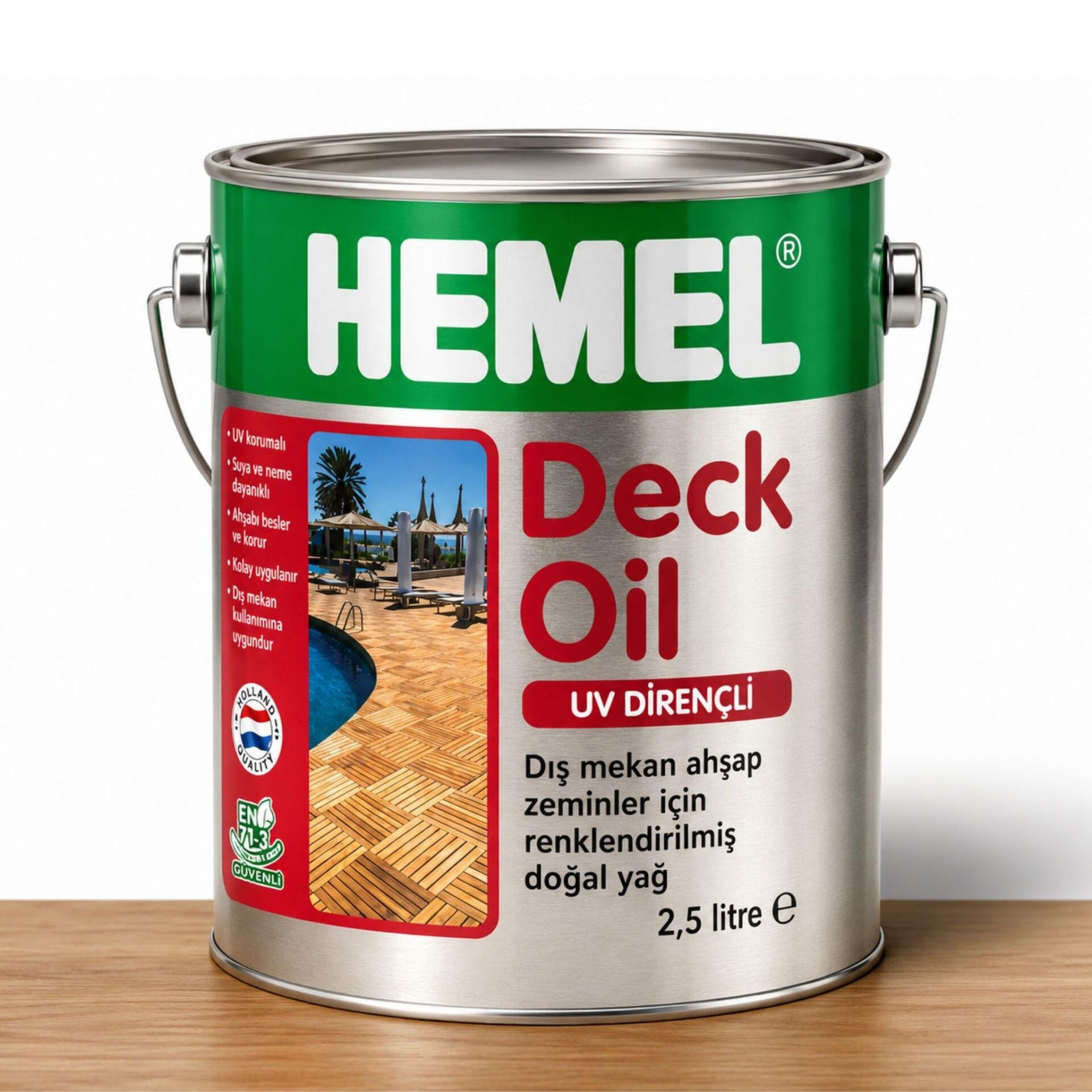 Hemel Deck Oil Tanatone Brown 2.5 Litre
