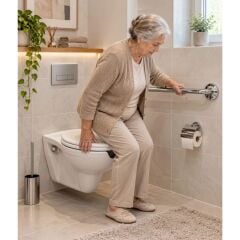 50 cm Tutunma Barı | Banyo ve WC Duvar Tutamağı