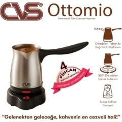CVS DN 19832 Elektrikli Çelik Cezve