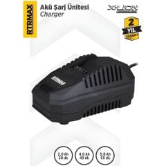RTRMAX RTX1809 Hızlı Şarj Aleti 18V 4.5A X-Lion