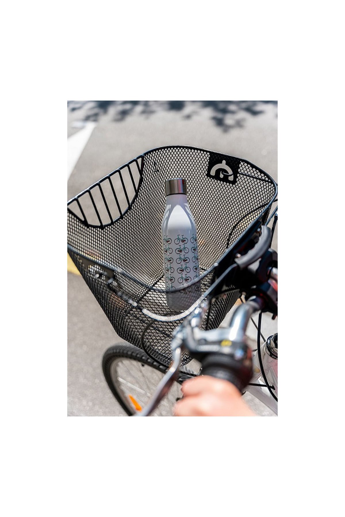 Les Artistes Paris Isı Yalıtımlı Çelik Termos 500ml Bicycle Çok Renkli - 500 ML