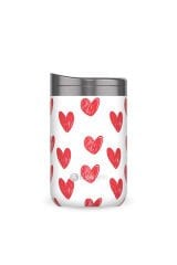 Les Artistes Paris Isı Yalıtımlı Çelik Termos Mug 350ml Heart