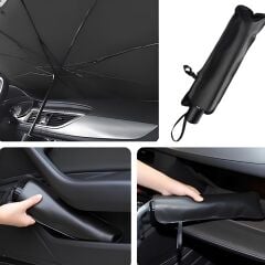 Autokit Katlanabilir Şemsiye Tip Ön Cam Güneşliği