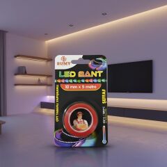 Bumy Led Bant 10mm x 5m Şeffaf