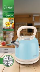 Kiwi KK-3340 Paslanmaz Çelik Retro Su Isıtıcı Kettle 2,2 Litre