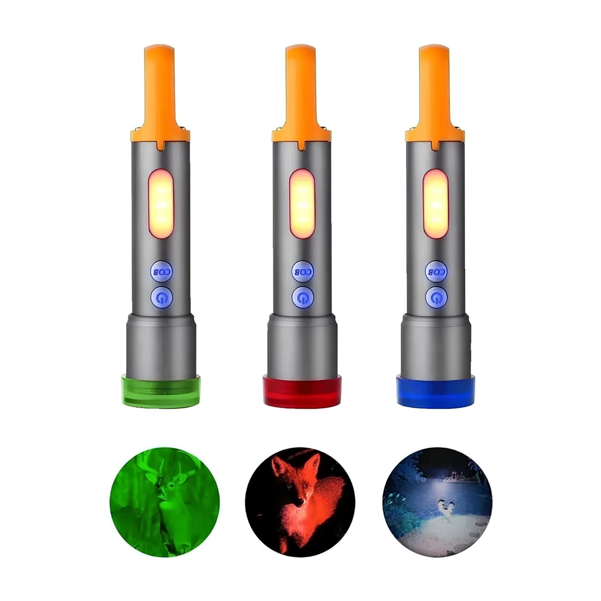 Powerdex PD-3900 Şarjlı LED El Feneri 9 Modlu