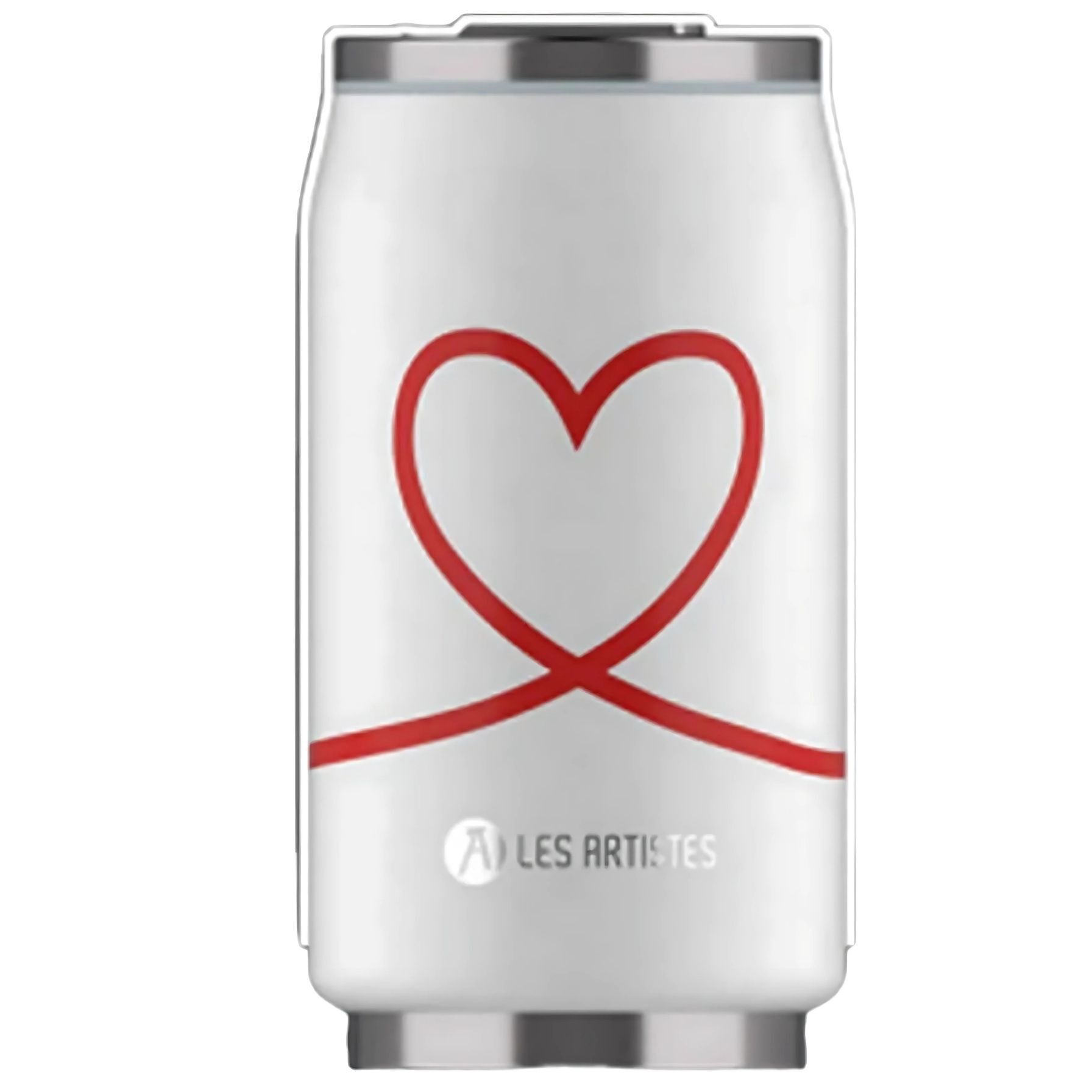 Les Artistes Paris Isı Yalıtımlı Kutu Çelik Termos 280ml Love