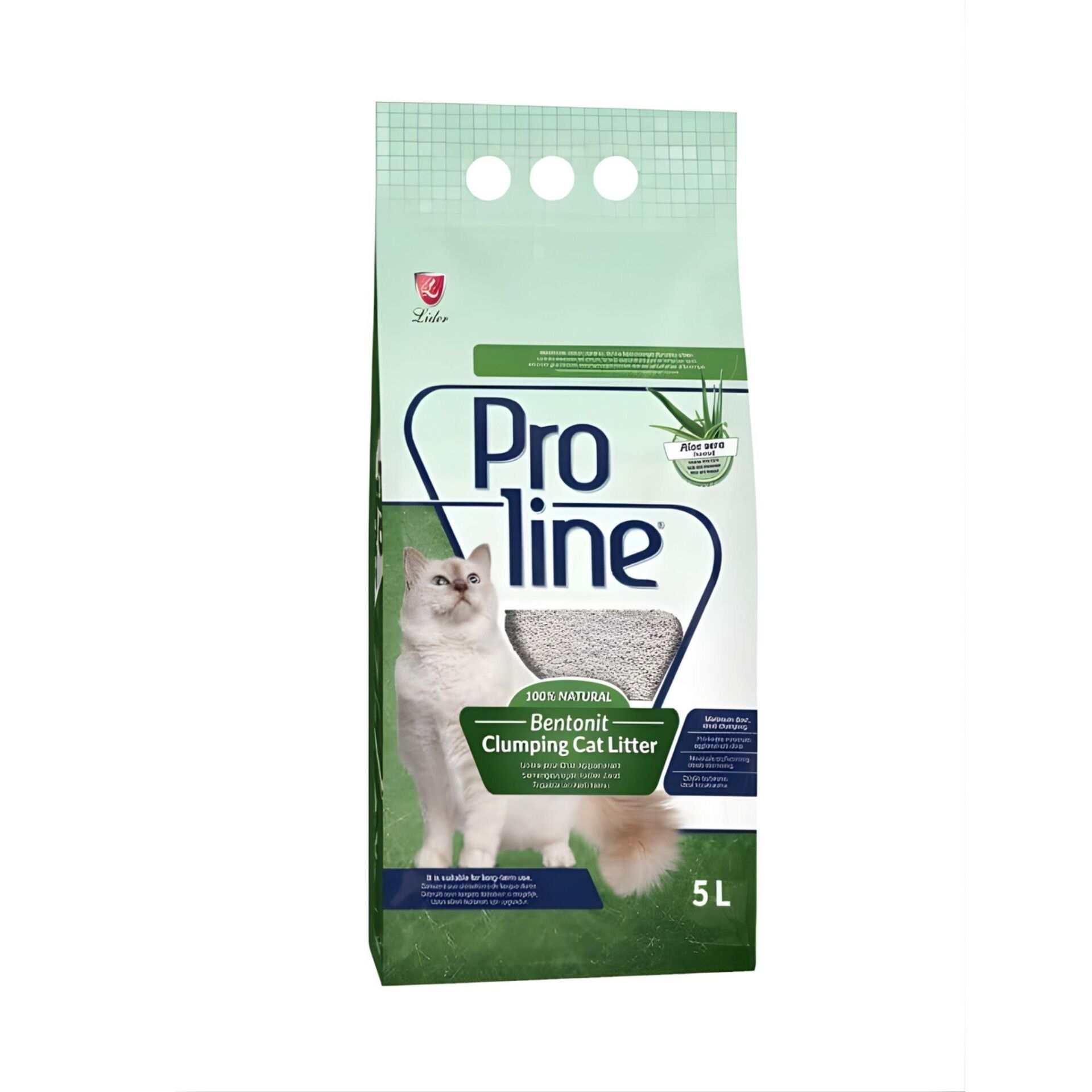 Proline Bentonit Kedi Kumu 5 Lt - Aloe Vera Kokulu