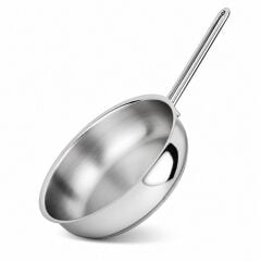 Lines Oscar 28 cm Metal Kulplu Çelik Tava