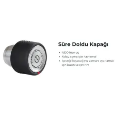 Les Artistes Paris Isı Yalıtımlı Çelik Termos 500ml Surf