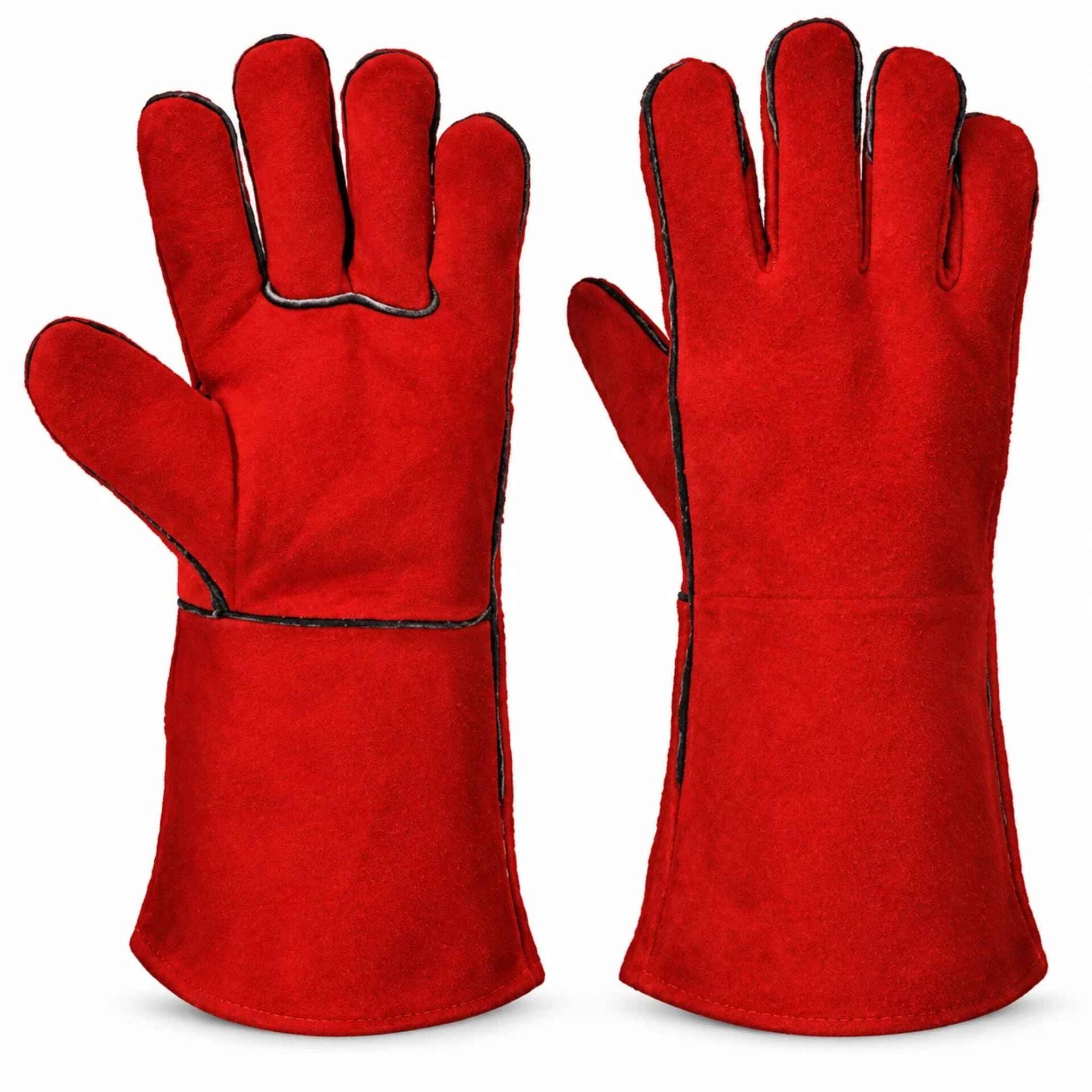 Starline Kaynak Eldiveni Kırmızı 14''(F437)