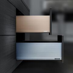 Samet FlowBox 106/18 Yavaşlatıcılı 500 mm Antrasit Çekmece Sistemi