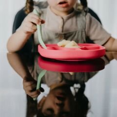 Bblüv Spoön Silikon 5'li Kaşık Seti Mavi