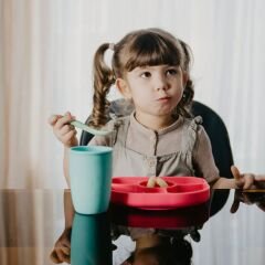 Bblüv Spoön Silikon 5'li Kaşık Seti Mavi