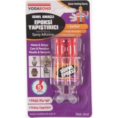 Vodabond Şırınga Epoksi Şeffaf 6ml