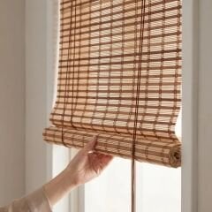 Linadora Bambu Stor Perde Avanos