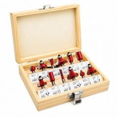 Rox Wood 12 Parça Ahşap Freze Uç Seti 6 mm