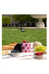 Les Artistes Paris Isı Yalıtımlı Çelik Yemek Termosu 700ml Strawberry